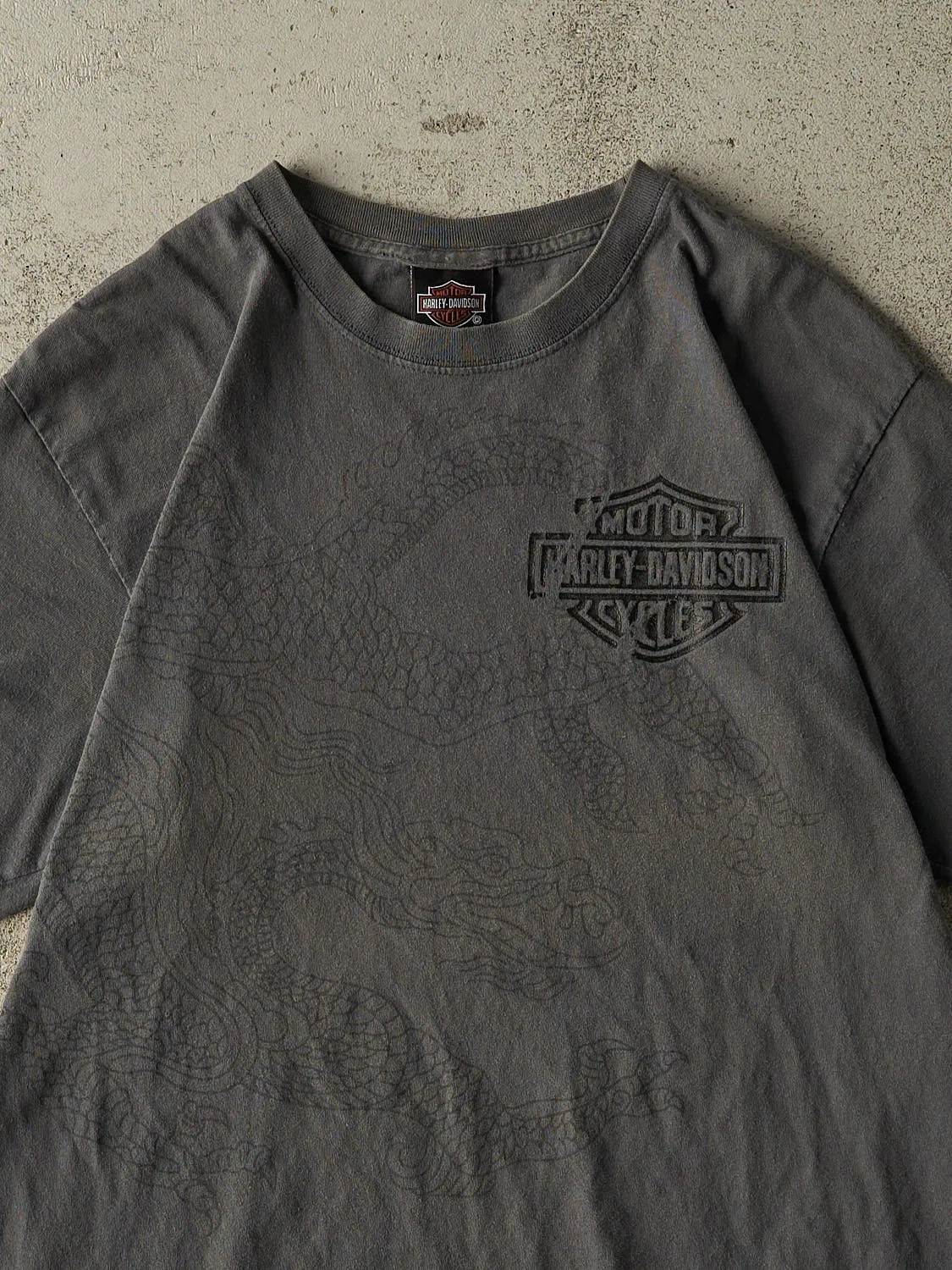 Vintage Y2K Charcoal Grey Harley Davidson Mexico Tee (M/L) sold by Rebalance Vintage product image thumbnail 3