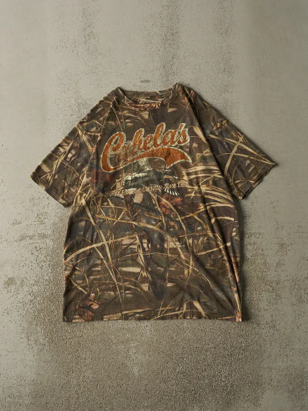 Vintage Y2K Camo Advantage x Cabelas Tee (L/XL) sold by Rebalance Vintage