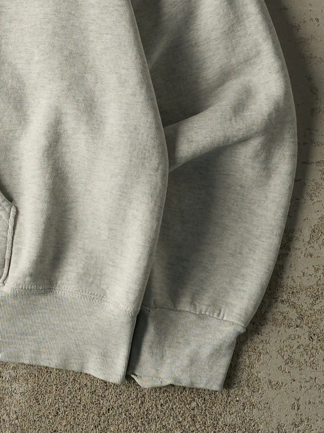 Vintage 90s Grey OJHS Embroidered Hoodie (M/L) sold by Rebalance Vintage product image thumbnail 4