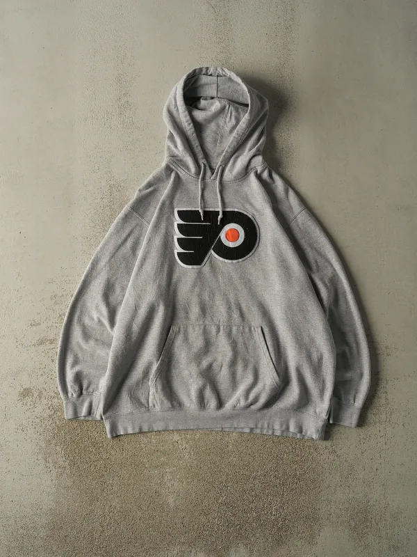 Vintage Y2K Grey Philadelphia Flyers Hoodie (XL/XXL) sold by Rebalance Vintage