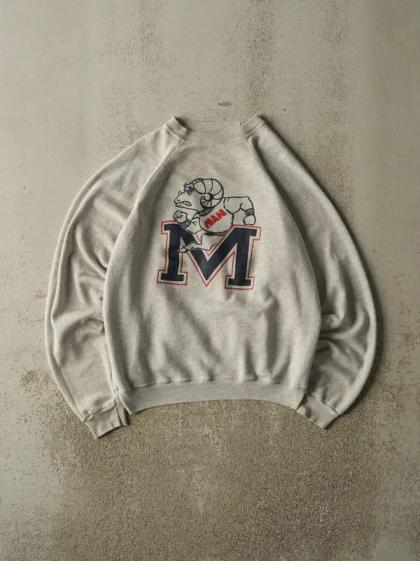 Vintage 80s Grey Man High Hillbillies Crewneck (M) sold by Rebalance Vintage