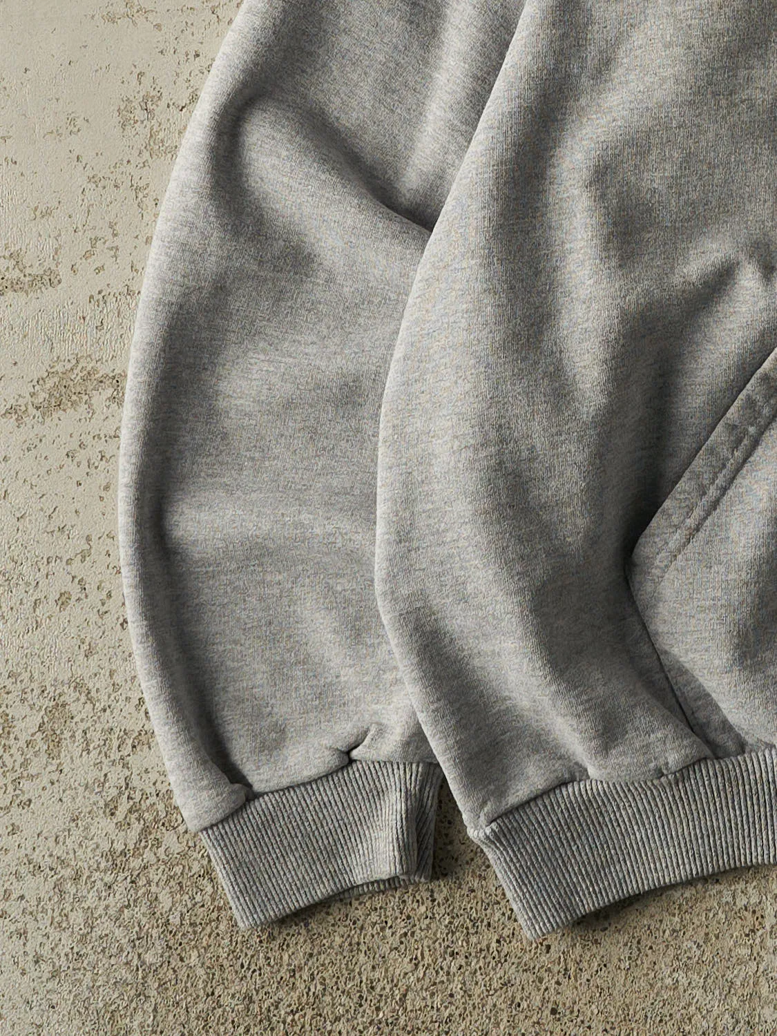 Vintage 90s Grey Blank Hoodie (L/XL) sold by Rebalance Vintage product image thumbnail 3