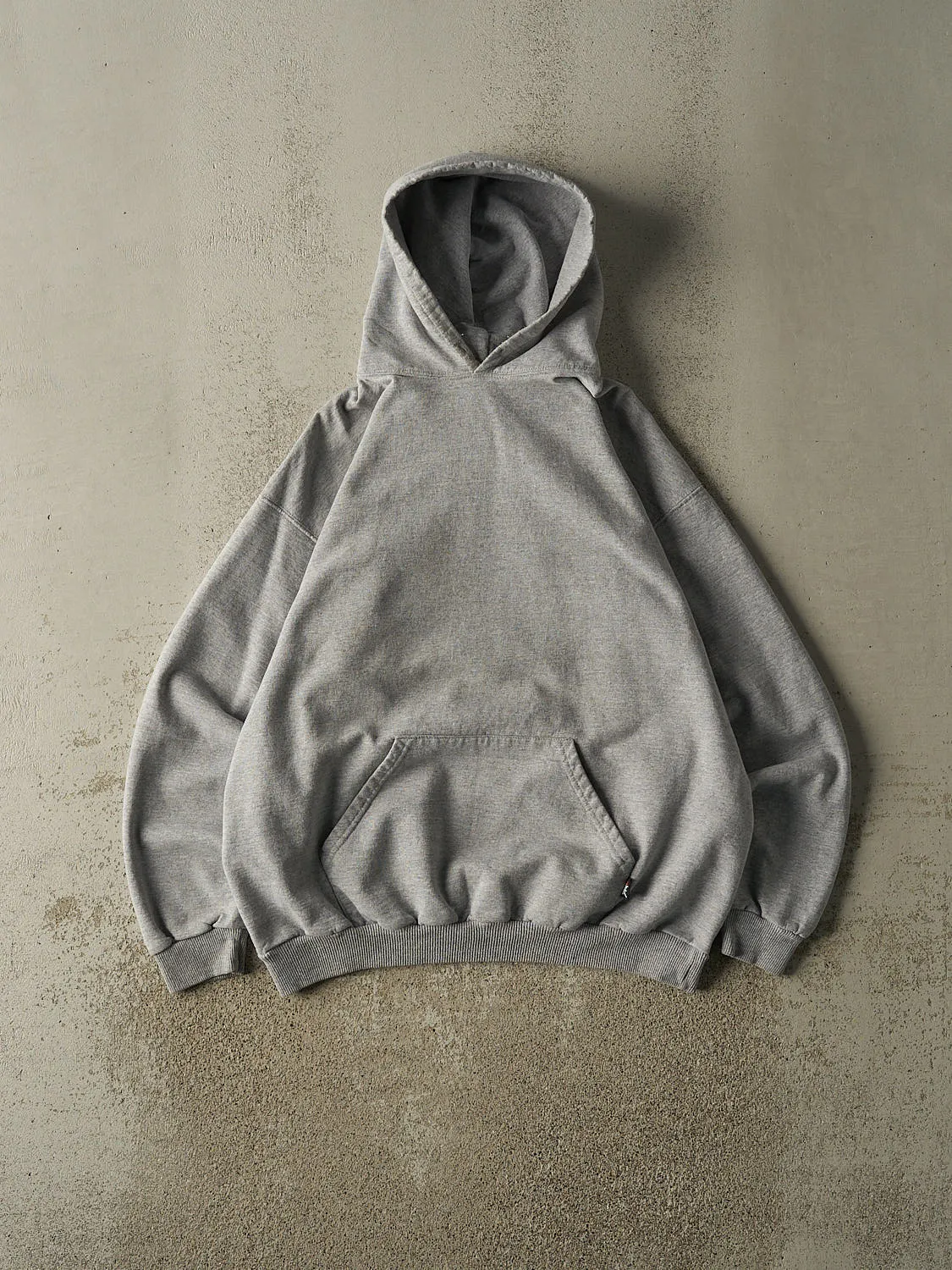 Vintage 90s Grey Blank Hoodie (L/XL) sold by Rebalance Vintage