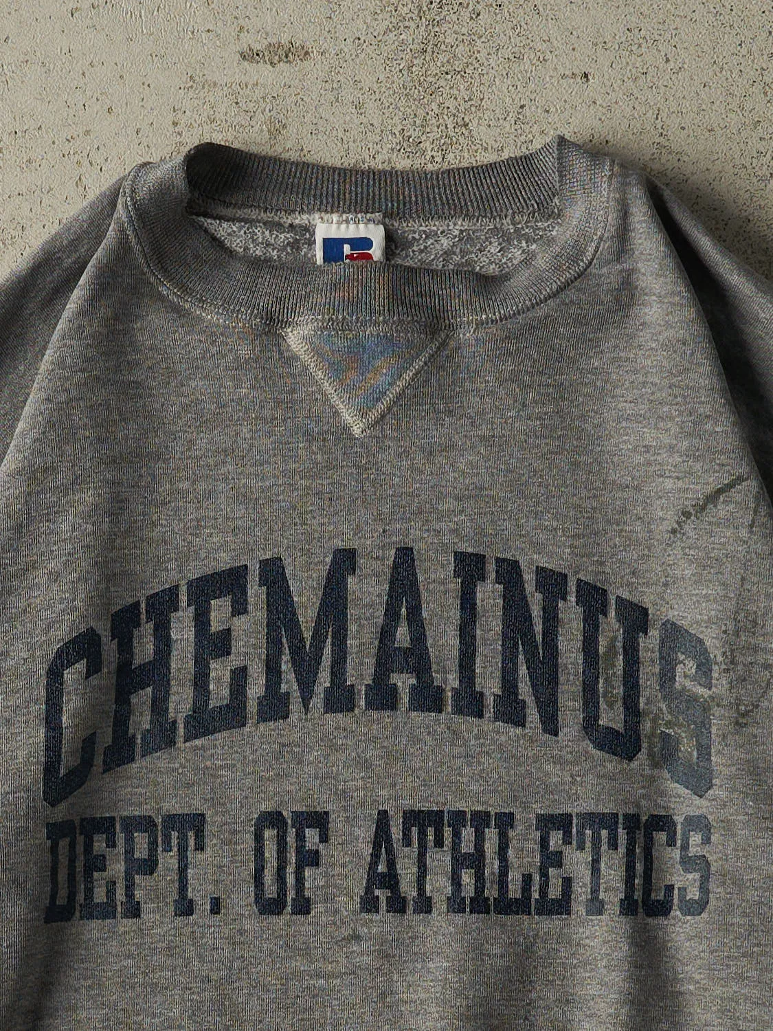 Vintage 90s Grey Russell Athletic Chemainus Crewneck (M/L) sold by Rebalance Vintage product image thumbnail 2