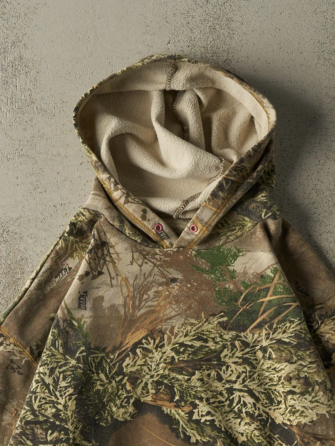 Vintage Y2K Camo Max-1 Hoodie (L/XL) sold by Rebalance Vintage product image thumbnail 2
