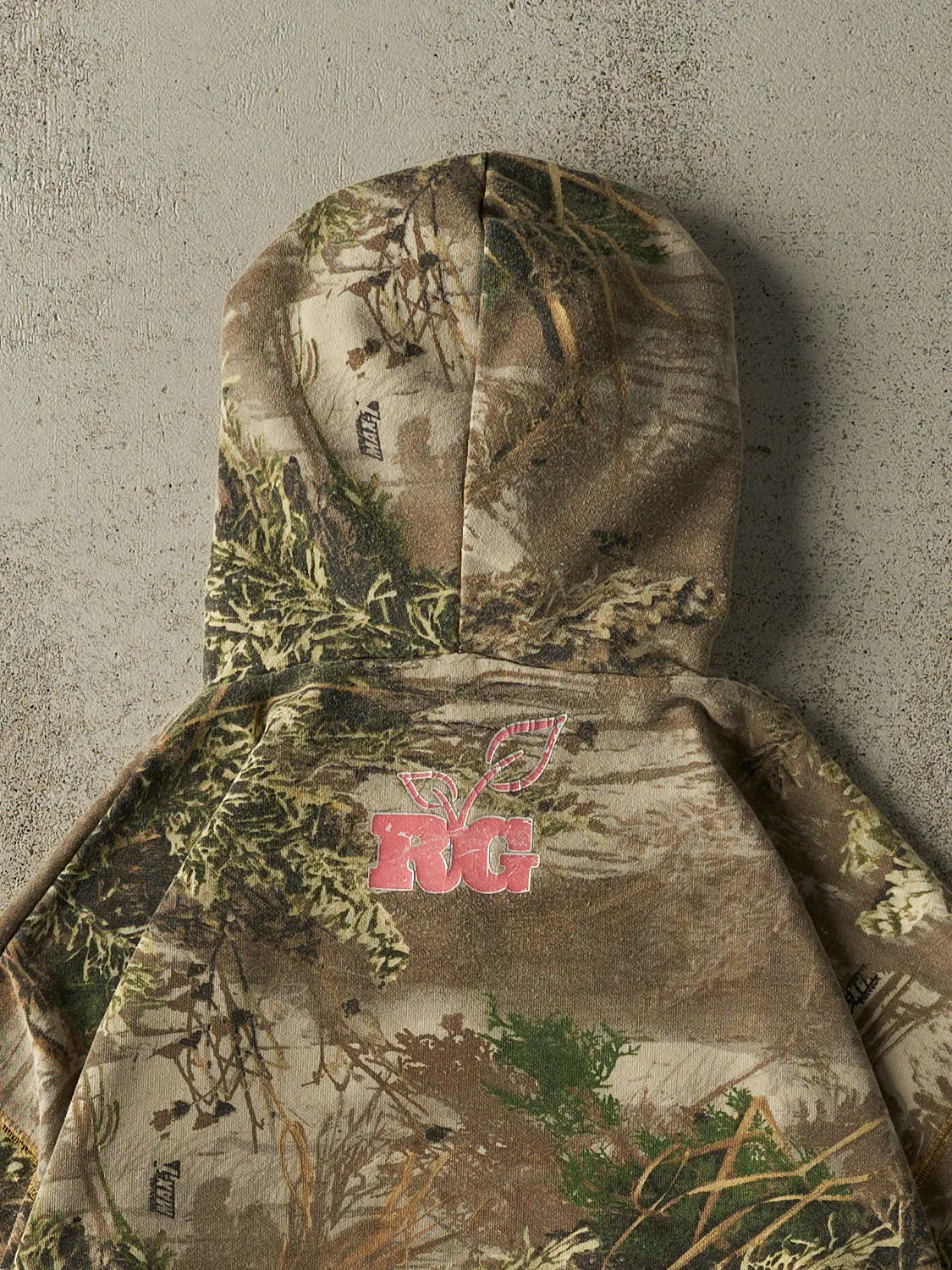 Vintage Y2K Camo Max-1 Hoodie (L/XL) sold by Rebalance Vintage product image thumbnail 4