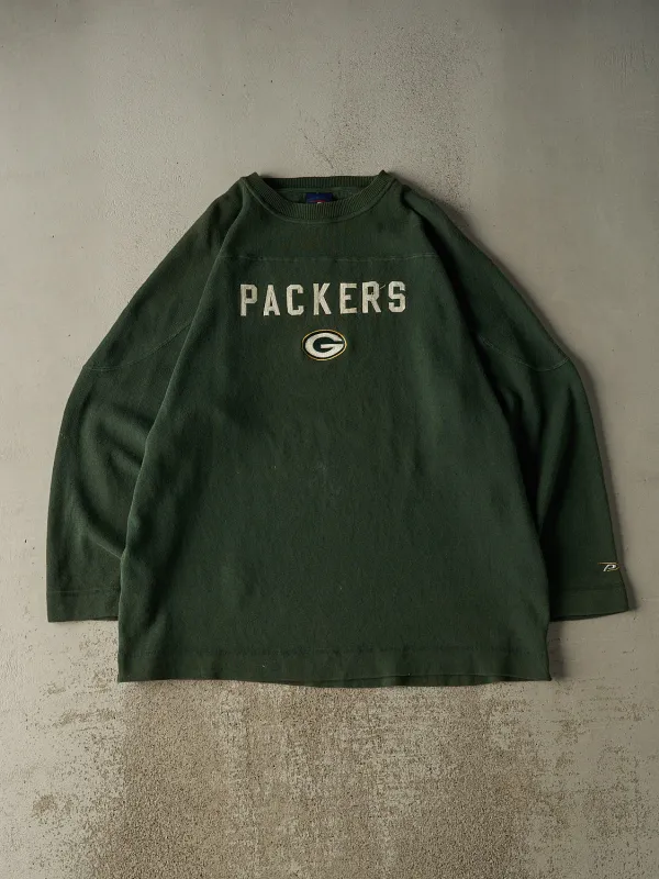 Vintage Y2K Green Green Bay Packers Lightweight Crewneck (XXXL/XXXXL) sold by Rebalance Vintage