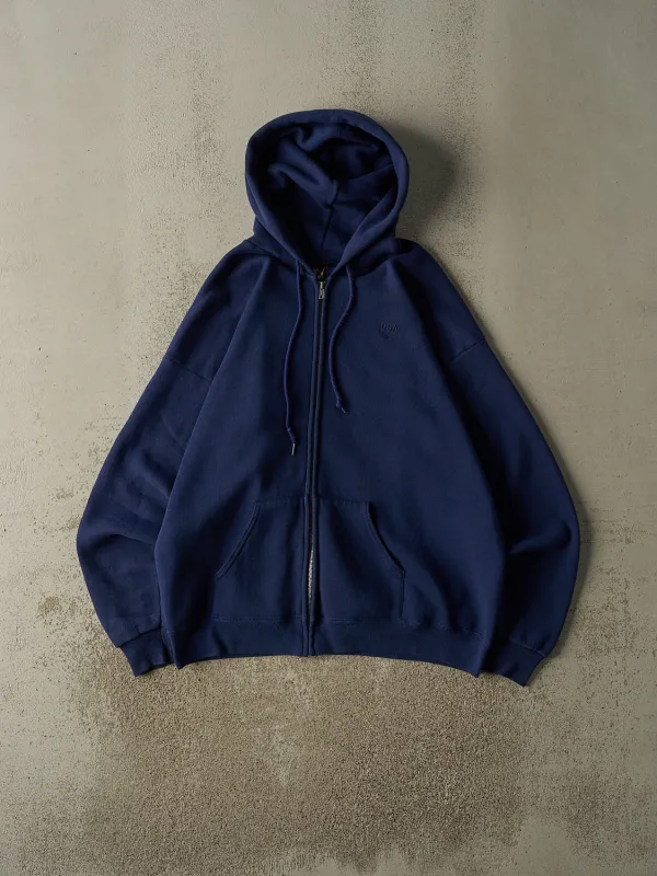 Vintage 90s Navy Blue USA Olympic Zip Up Hoodie (L/XL) sold by Rebalance Vintage