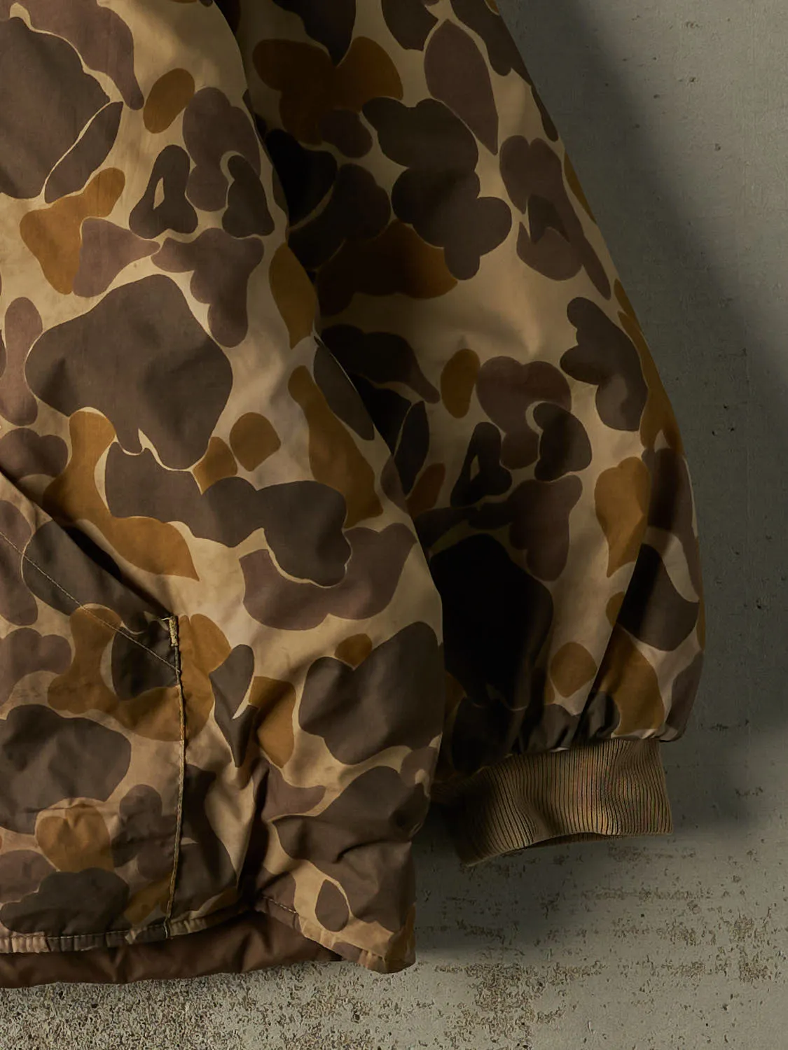 Vintage 90s Camo Duck Camo Nylon Jacket (XXL) sold by Rebalance Vintage product image thumbnail 4