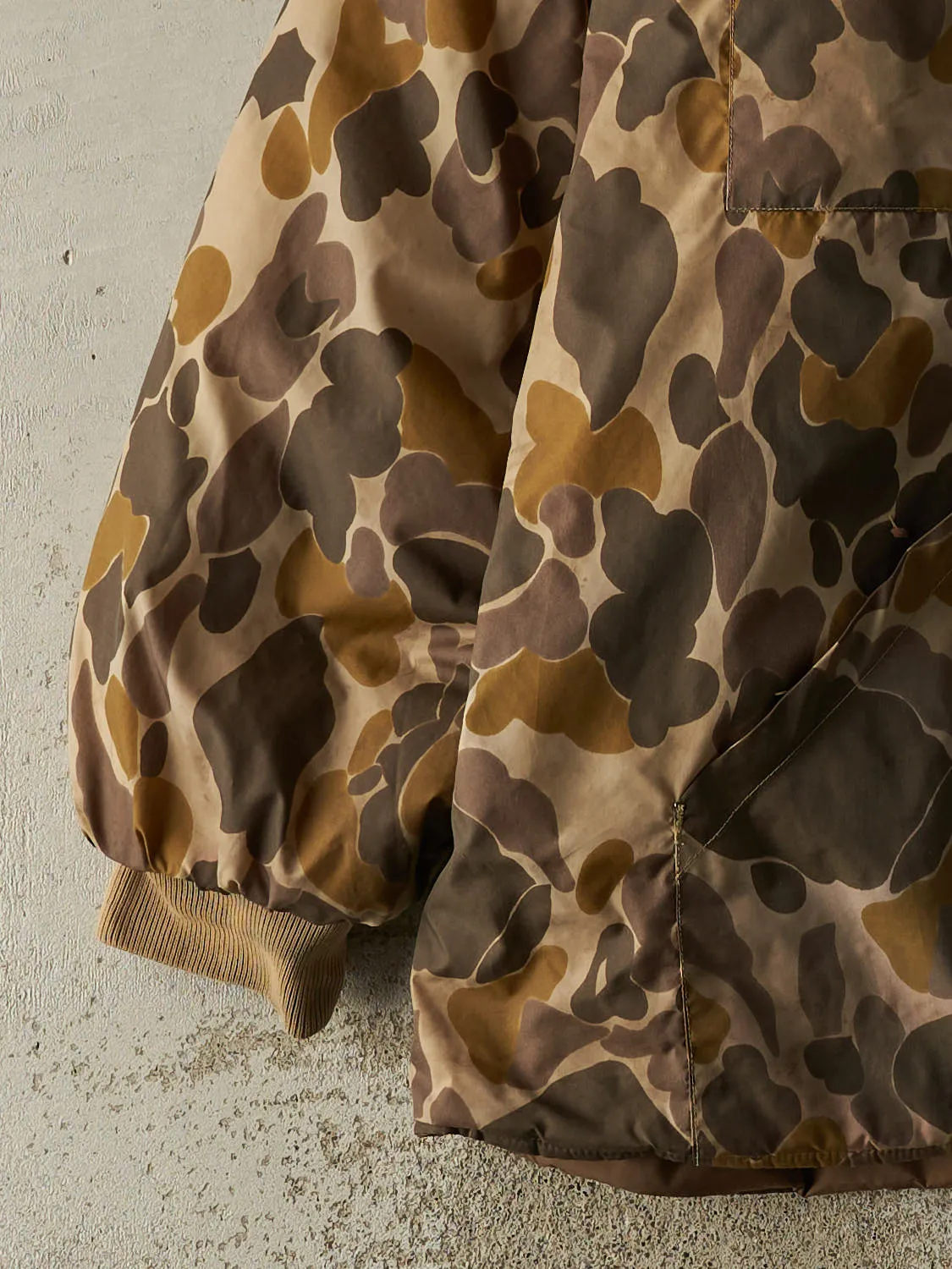Vintage 90s Camo Duck Camo Nylon Jacket (XXL) sold by Rebalance Vintage product image thumbnail 3