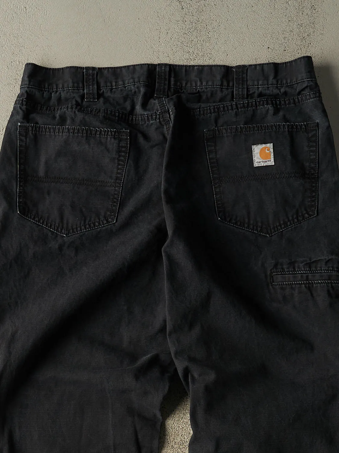 Vintage Y2K Black Carhartt Work Pants (36x31) sold by Rebalance Vintage product image thumbnail 5