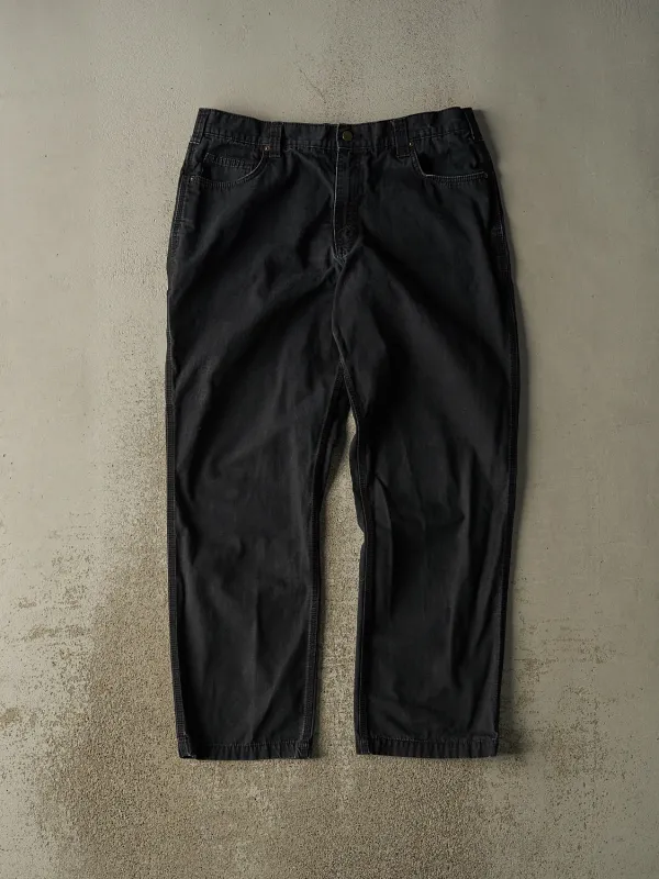 Vintage Y2K Black Carhartt Work Pants (36x31) sold by Rebalance Vintage