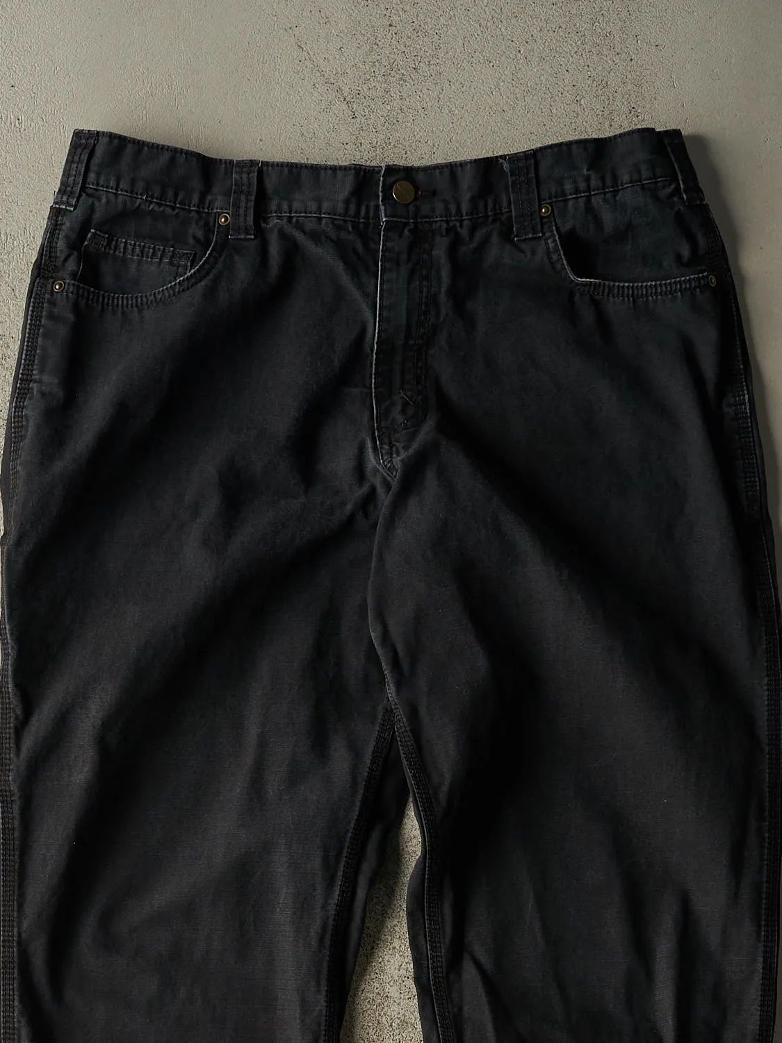 Vintage Y2K Black Carhartt Work Pants (36x31) sold by Rebalance Vintage product image thumbnail 4