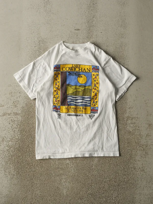 Vintage 91' White Lake Cowichan 10K Run Tee (XS/S) sold by Rebalance Vintage