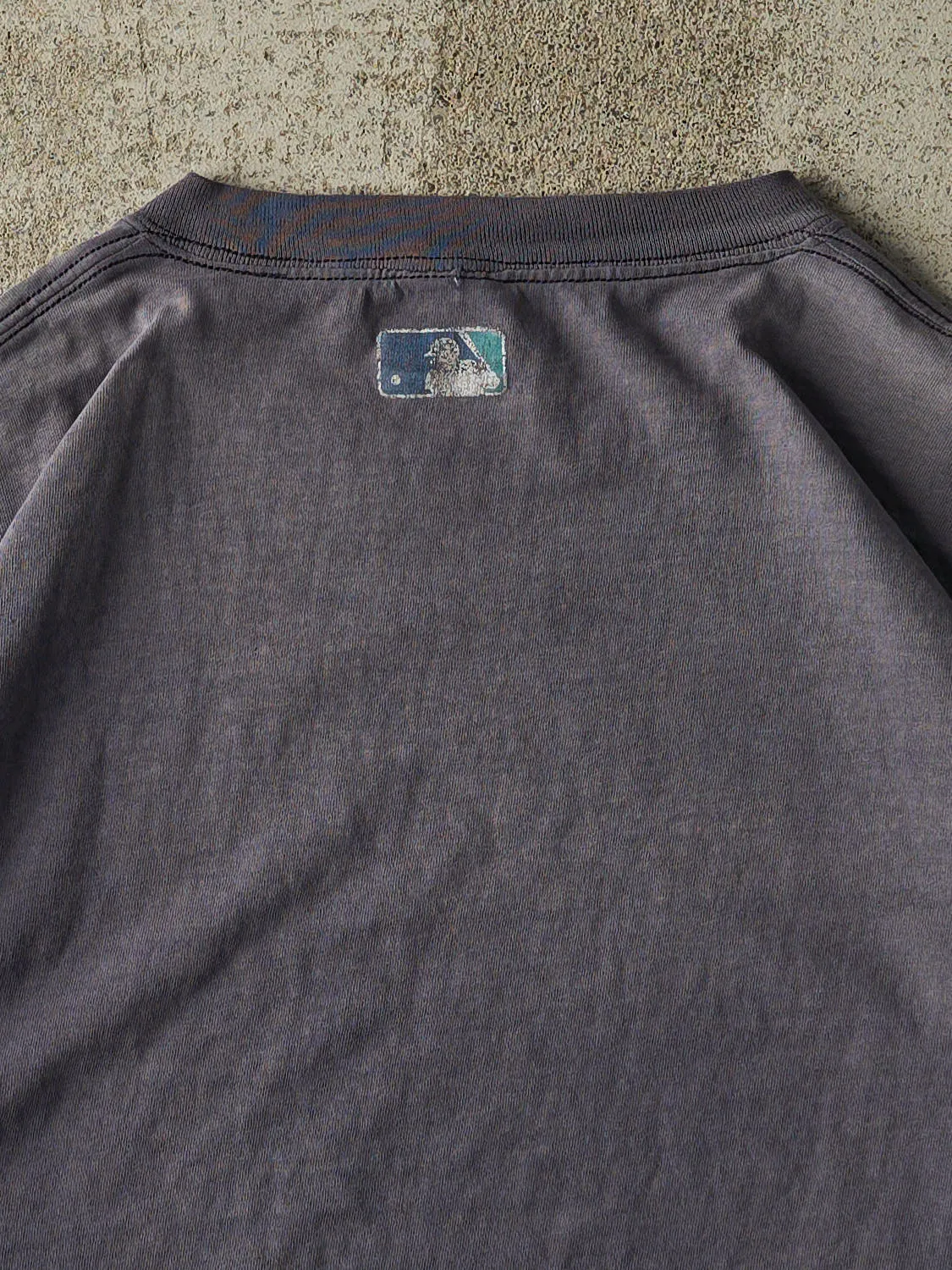 Vintage 04' Sun Faded Navy Seattle Mariners Tee (XL/XXL) sold by Rebalance Vintage product image thumbnail 4