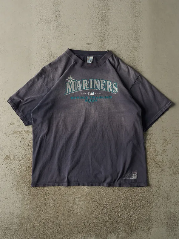 Vintage 04' Sun Faded Navy Seattle Mariners Tee (XL/XXL) sold by Rebalance Vintage