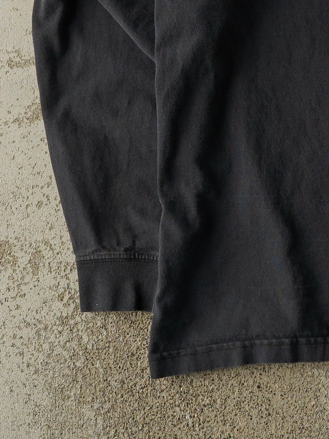 Vintage Y2K Faded Black Carhartt Long Sleeve (L/XL) sold by Rebalance Vintage product image thumbnail 4
