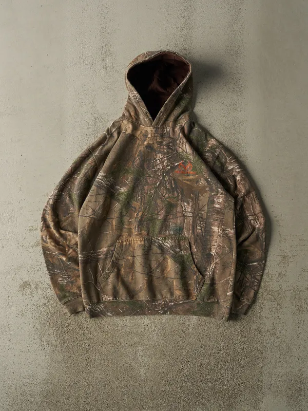 Vintage 90s Camo Realtree Blank Hoodie (S/M) sold by Rebalance Vintage