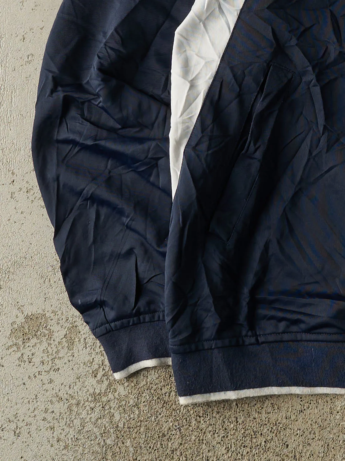 Vintage 90s Navy Blue Reebok Zip Up Lightweight Track Jacket (XL/XXL) sold by Rebalance Vintage product image thumbnail 3