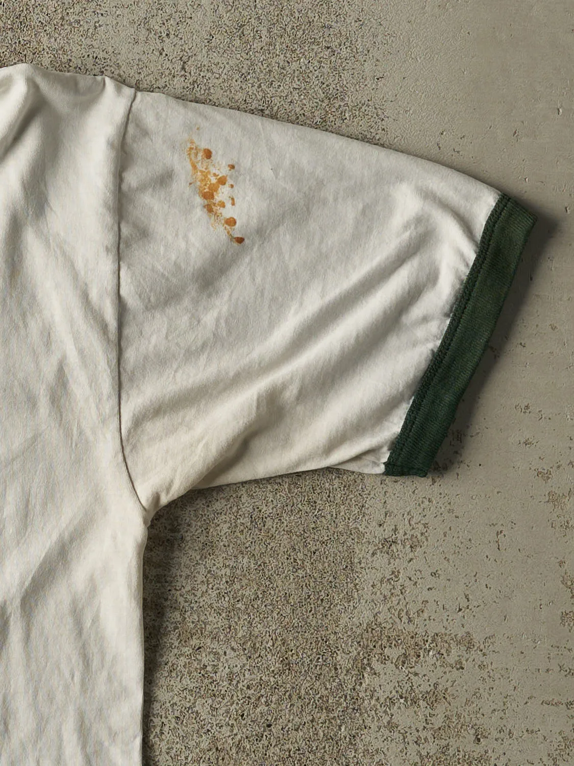 Vintage 90s White New York Irish Pub Ringer Tee (L/XL) sold by Rebalance Vintage product image thumbnail 4