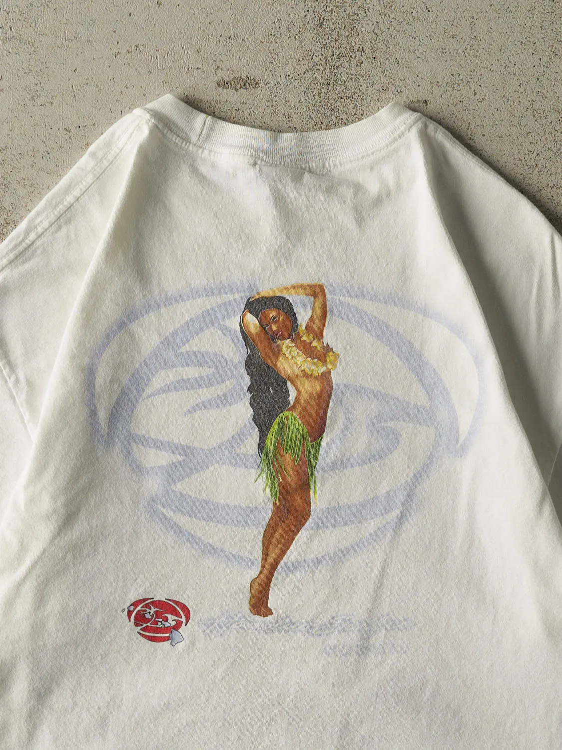 Vintage 90s White Honolua Surf Hawaii Tee (L/XL) sold by Rebalance Vintage product image thumbnail 4
