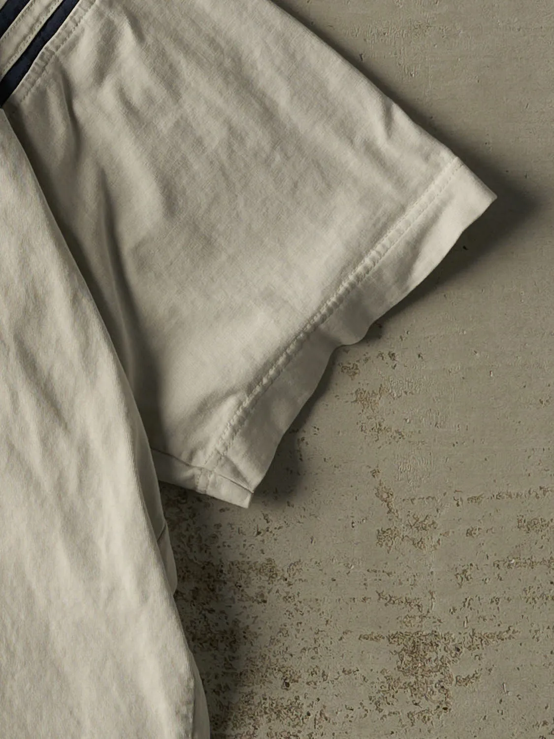 Vintage 90s Beige Point Zero Striped Tee (L/XL) sold by Rebalance Vintage product image thumbnail 4