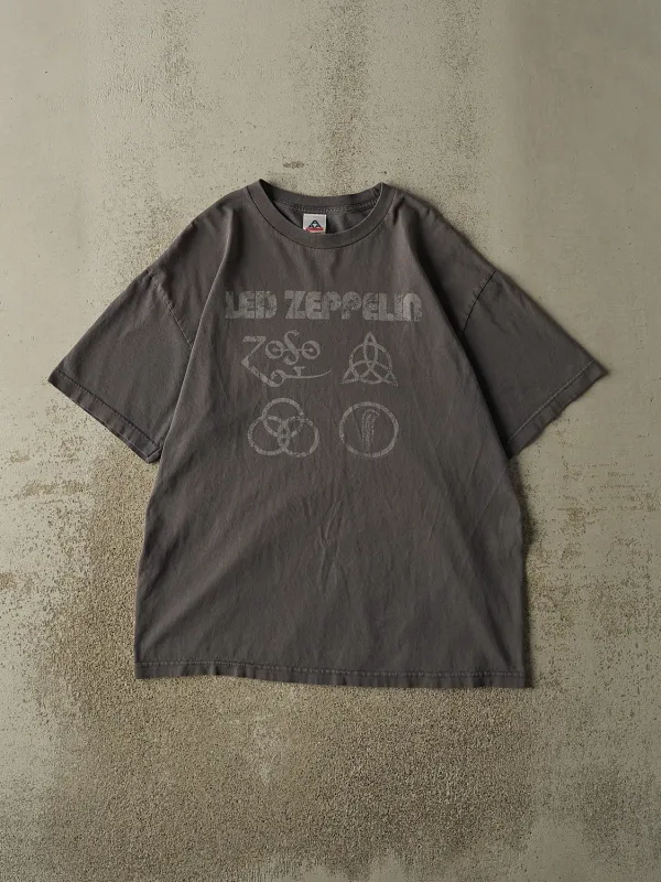 Vintage 06' Charcoal Grey Led Zeppelin Tee (L/XL) made by Rebalance Vintage