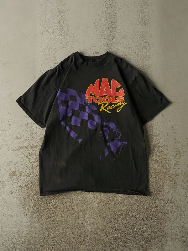 Vintage 90s Black MAC Tools Racing Tee (L/XL) sold by Rebalance Vintage