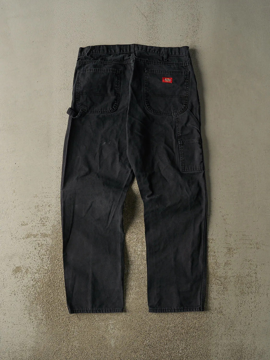 Vintage 90s Faded Black Dickies Carpenter Pants (35x32) sold by Rebalance Vintage product image thumbnail 3