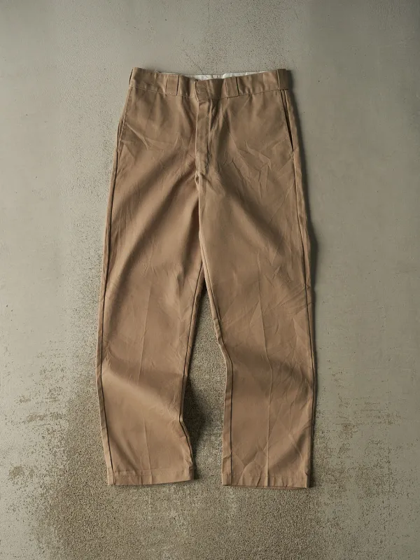 Vintage 90s Beige Dickies 874 Work Pants (32x32) made by Rebalance Vintage