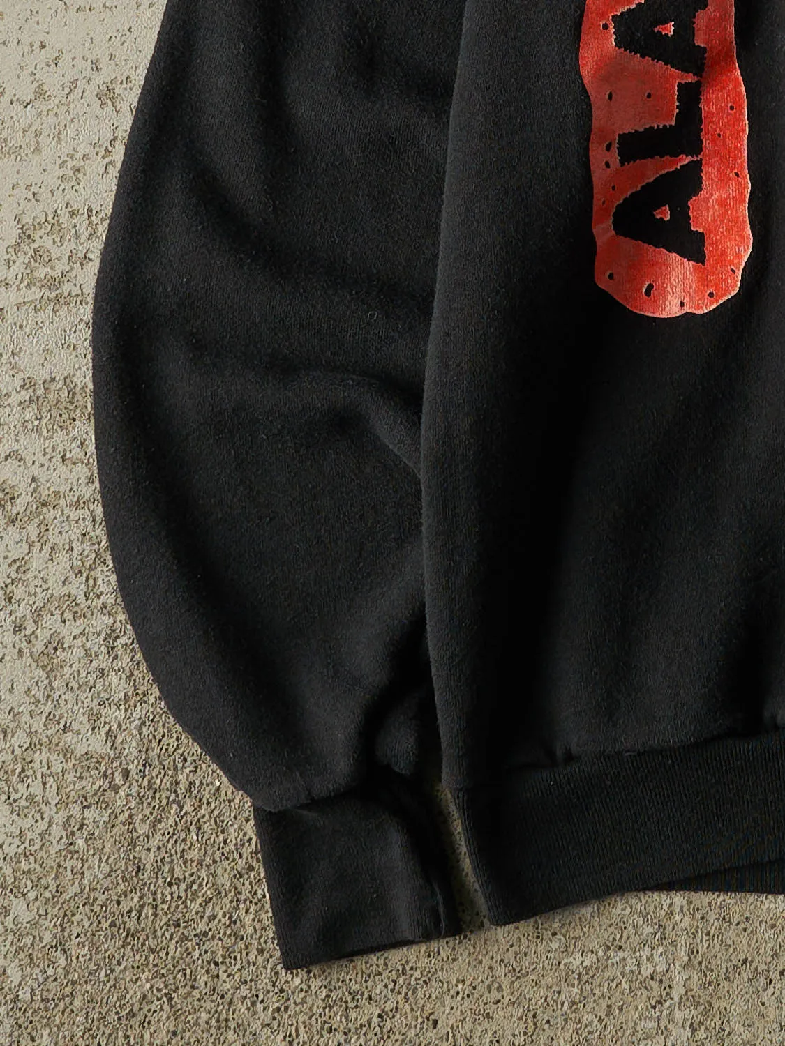 Vintage 90' Black Alaska Collared Crewneck (M) sold by Rebalance Vintage product image thumbnail 3