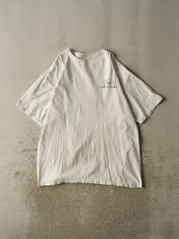 Vintage 05' White Chicago Yacht Club Tee (XL/XXL) sold by Rebalance Vintage