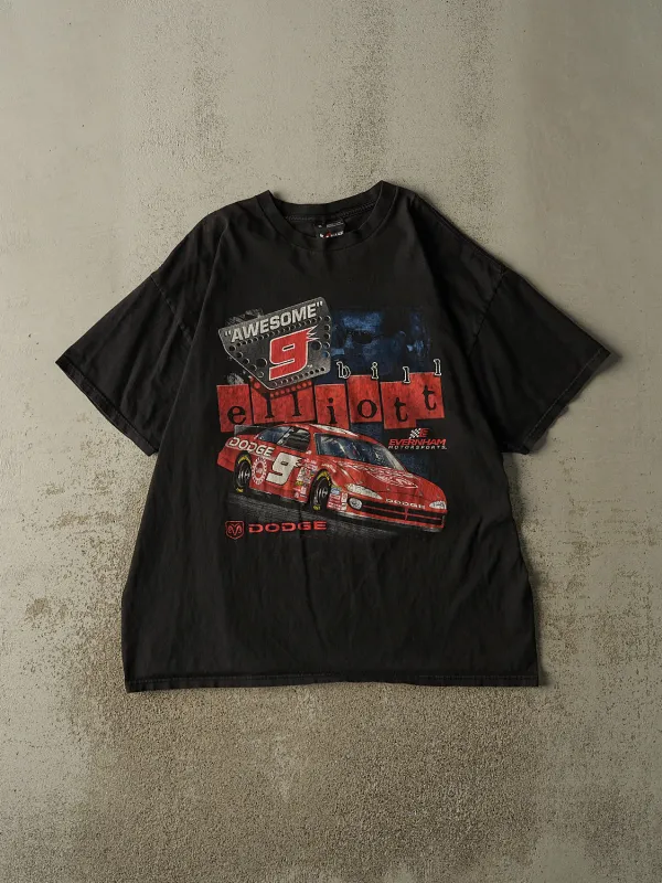 Vintage 02' Black Bill Elliott Nascar Tee (XL/XXL) sold by Rebalance Vintage
