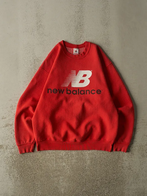 Vintage 90s Red New Balance Crewneck (M/L) sold by Rebalance Vintage