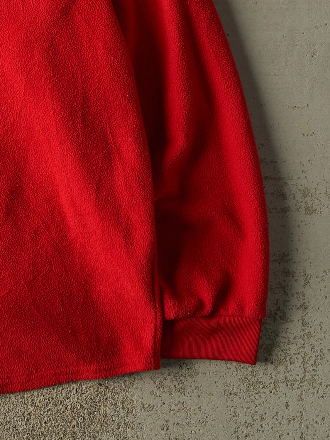 Vintage Y2K Red Nike Ohio State University Long Sleeve Fleece (XXL/XXXL) sold by Rebalance Vintage product image thumbnail 4