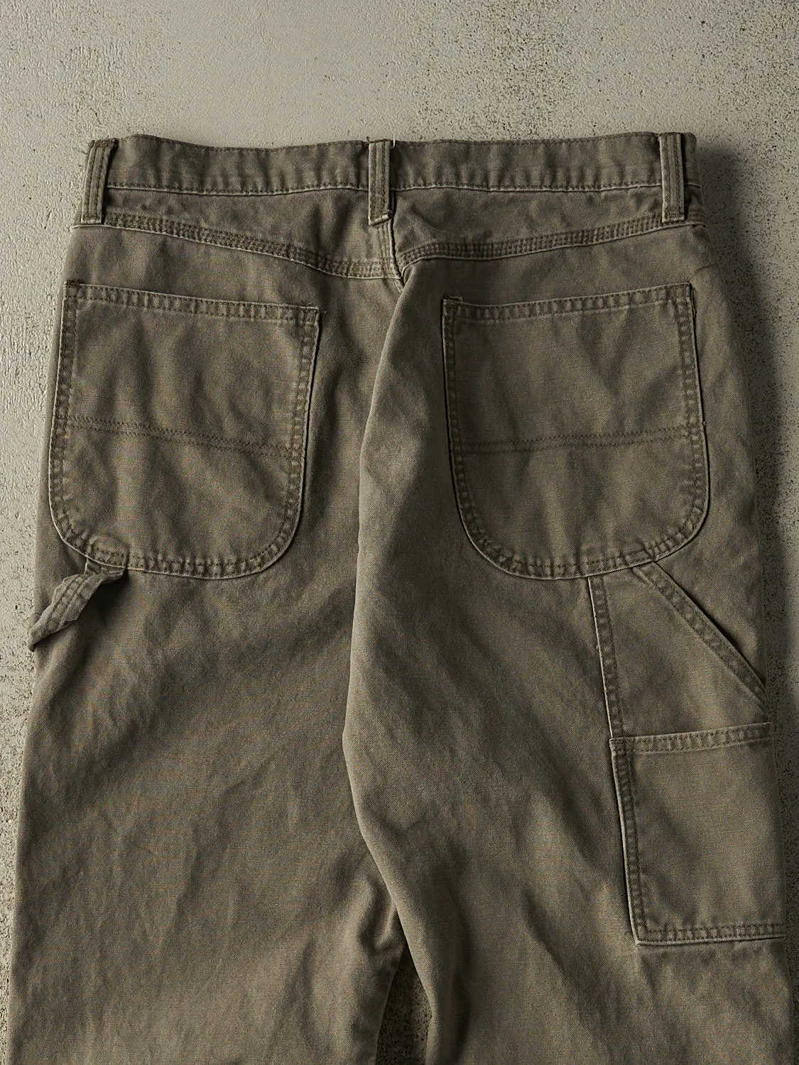 Vintage 90s Green Rustler Carpenter Pants (30x29) sold by Rebalance Vintage product image thumbnail 5