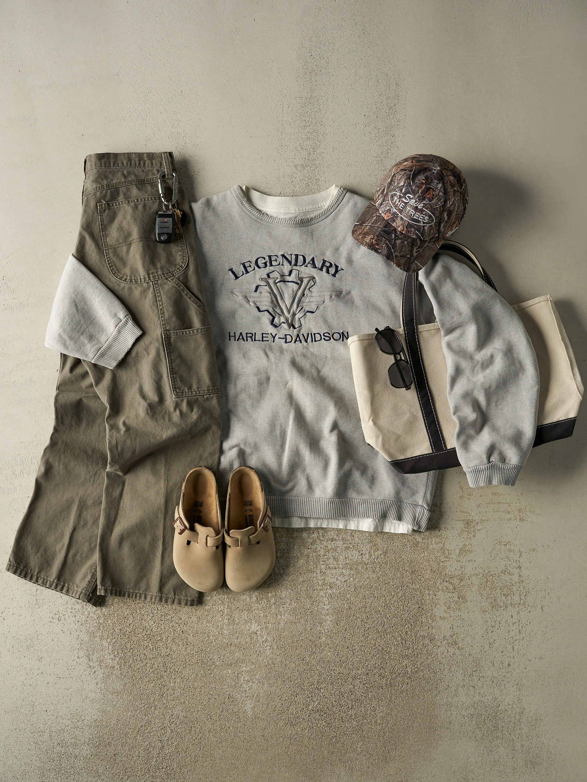 Vintage 90s Green Rustler Carpenter Pants (30x29) sold by Rebalance Vintage product image thumbnail 2