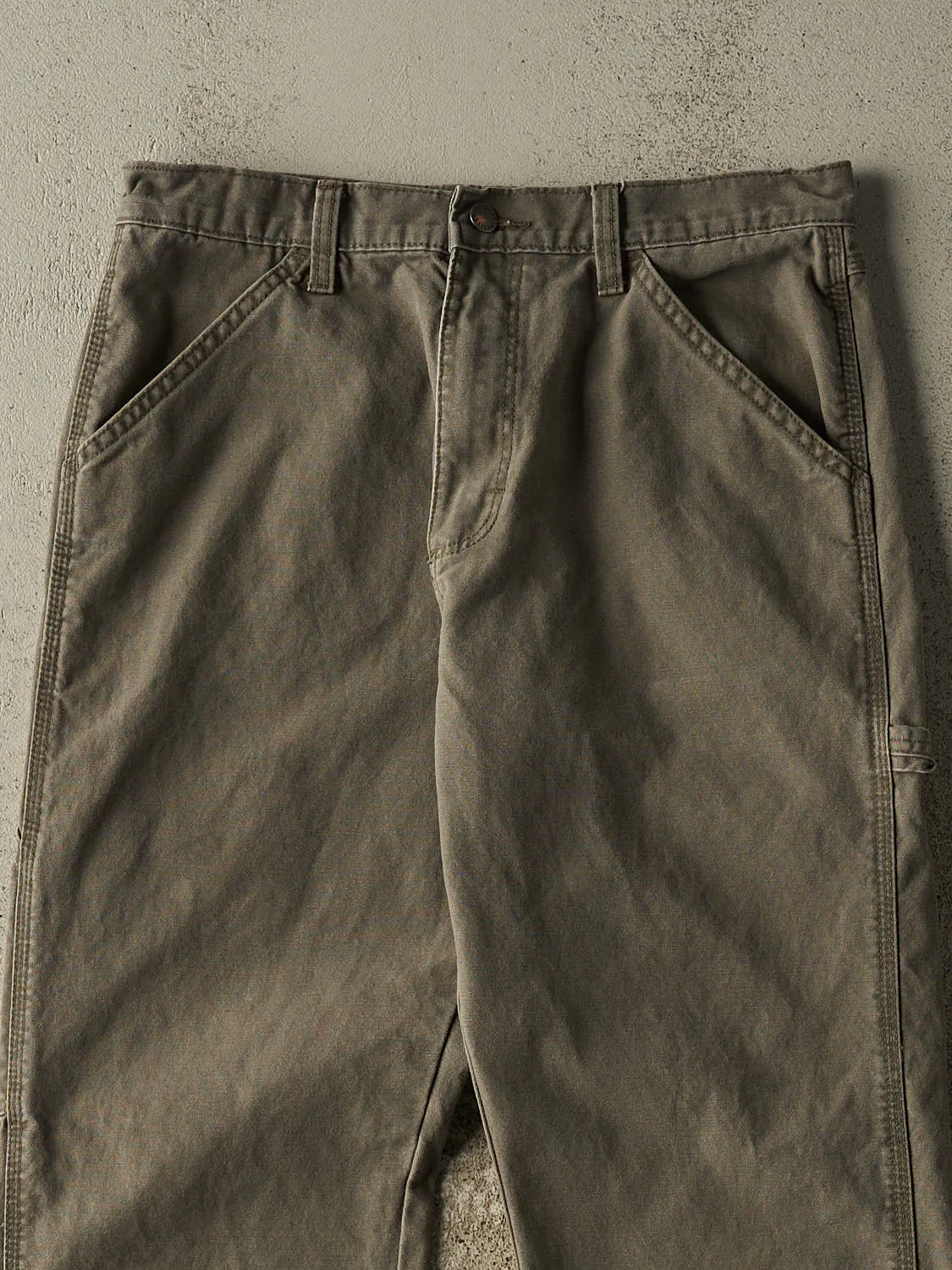 Vintage 90s Green Rustler Carpenter Pants (30x29) sold by Rebalance Vintage product image thumbnail 4