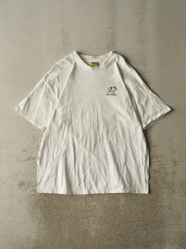 Vintage 97' White Big Dogs Tee (XL/XXL) sold by Rebalance Vintage