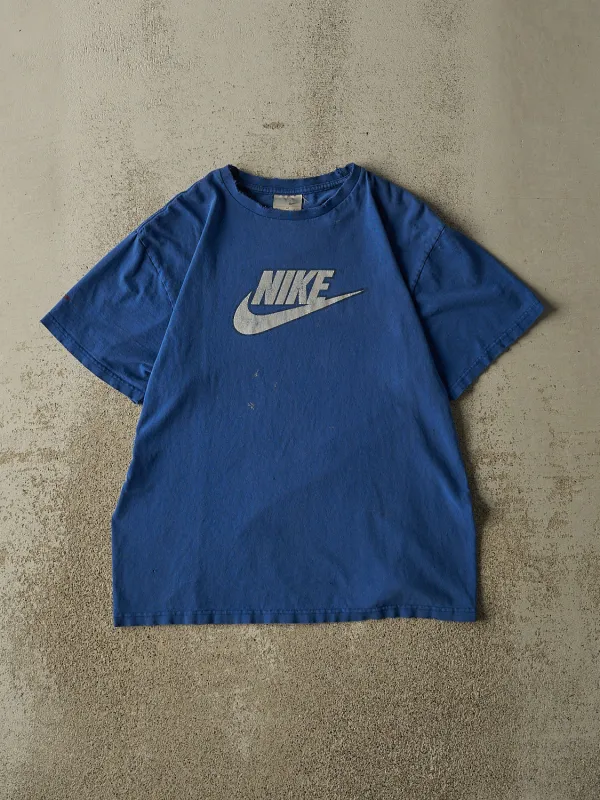 Vintage Y2K Blue Nike Tee (M) sold by Rebalance Vintage