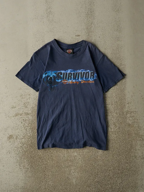Vintage 07' Navy Blue Harley Davidson Pennsylvania Tee (XS/S) made by Rebalance Vintage