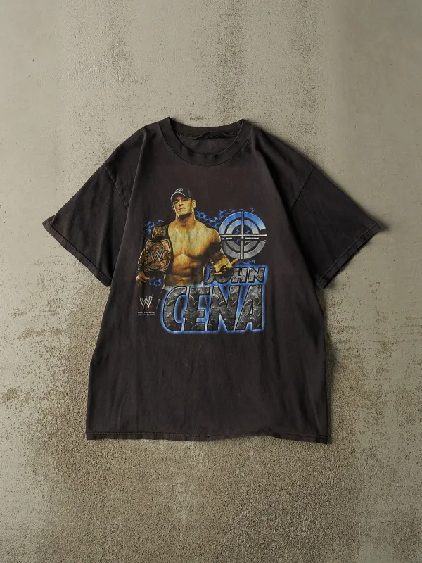 Vintage Y2K Faded Black John Cena Tee (L) sold by Rebalance Vintage