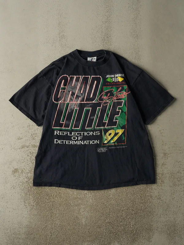 Vintage 98' Black Chad Little Nascar Racing Tee (XXL) sold by Rebalance Vintage