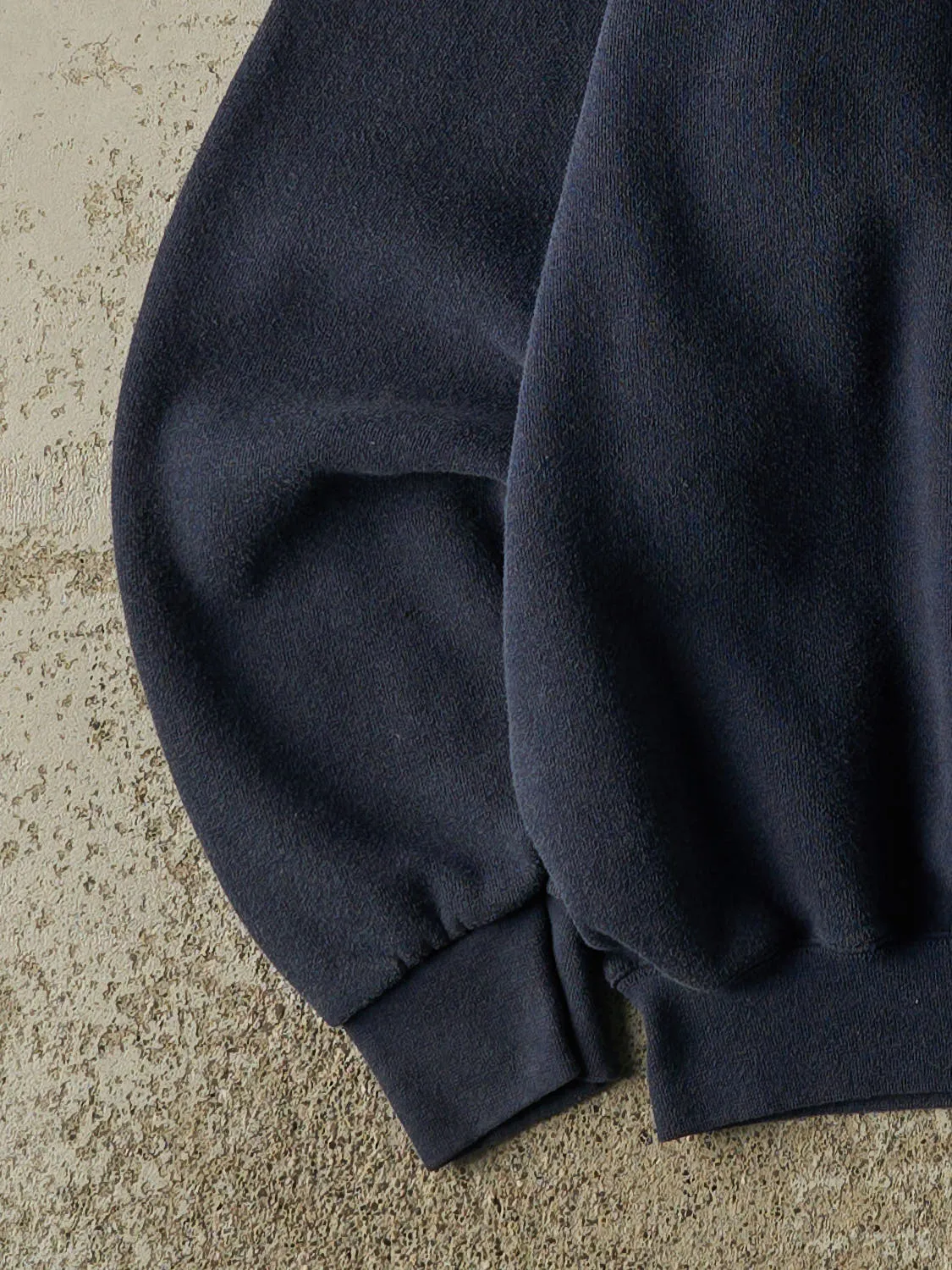 Vintage 80s Navy Blue University of Michigan Wolverines Crewneck (L/XL) sold by Rebalance Vintage product image thumbnail 3