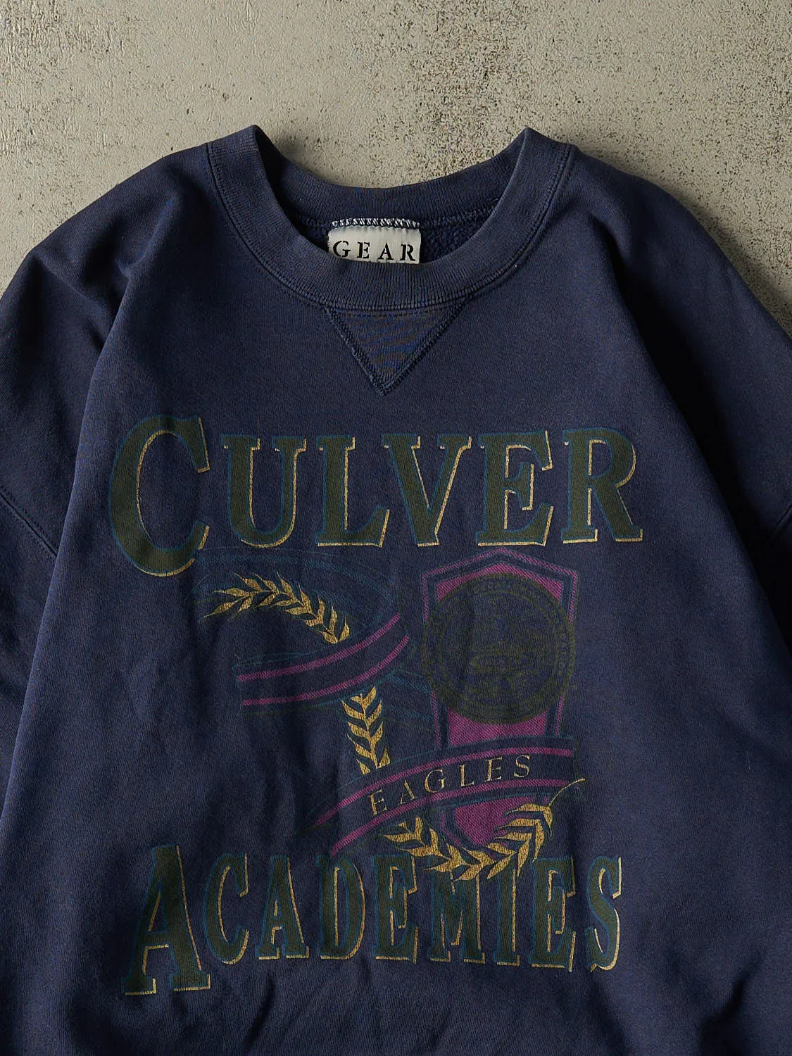 Vintage 90s Navy Blue Culver Eagles Crewneck (M/L) sold by Rebalance Vintage product image thumbnail 2