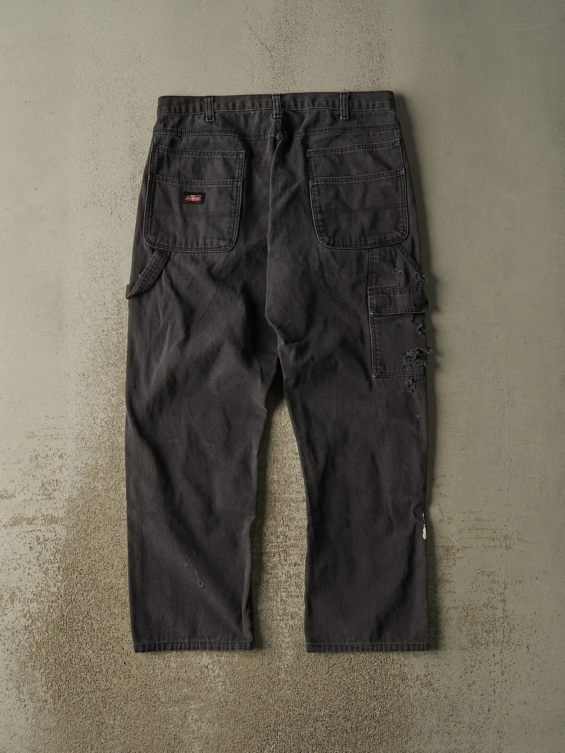 Vintage Y2K Faded Black Dickies Utility Work Pants (34x30.5) sold by Rebalance Vintage product image thumbnail 3