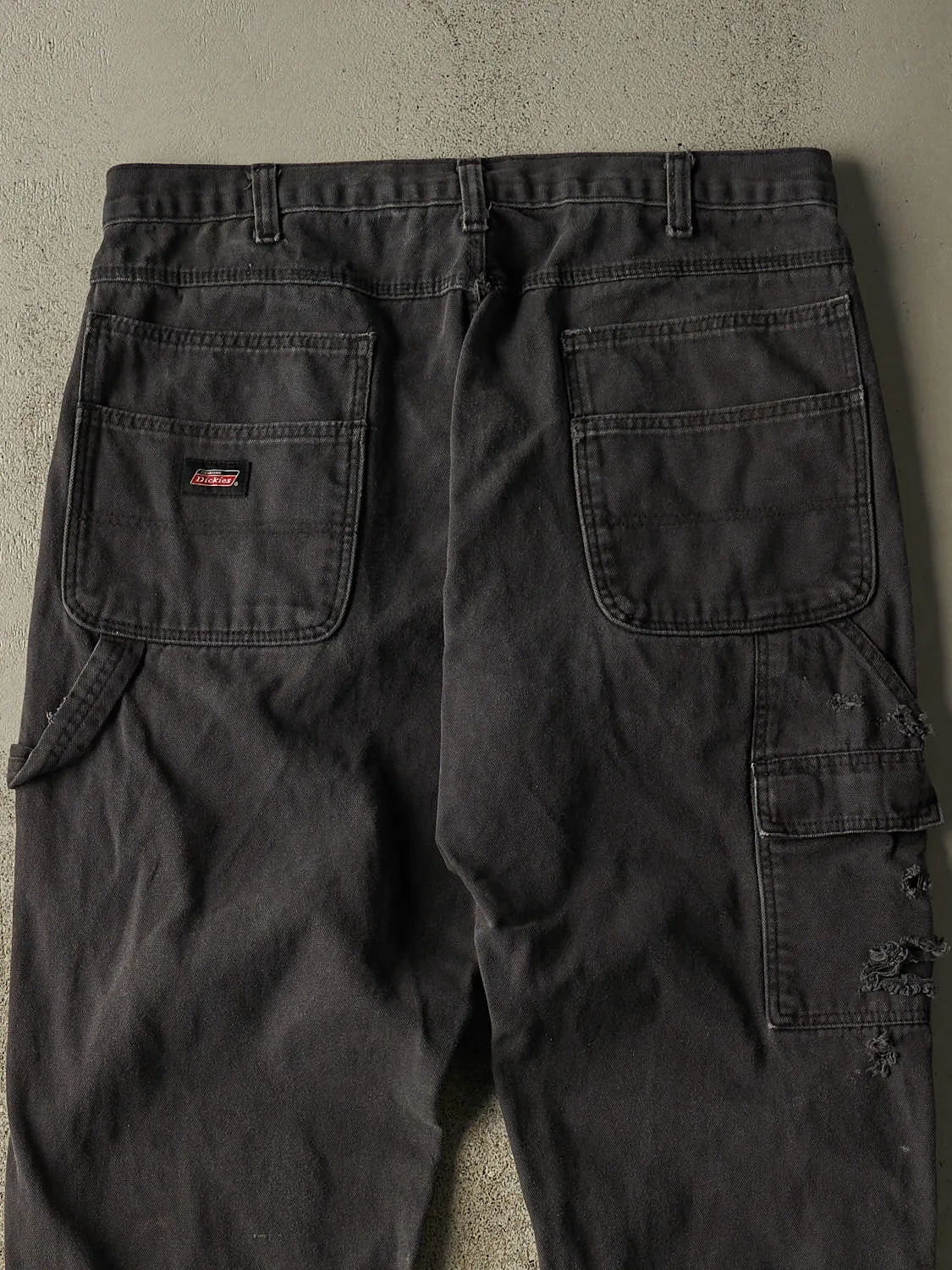 Vintage Y2K Faded Black Dickies Utility Work Pants (34x30.5) sold by Rebalance Vintage product image thumbnail 5