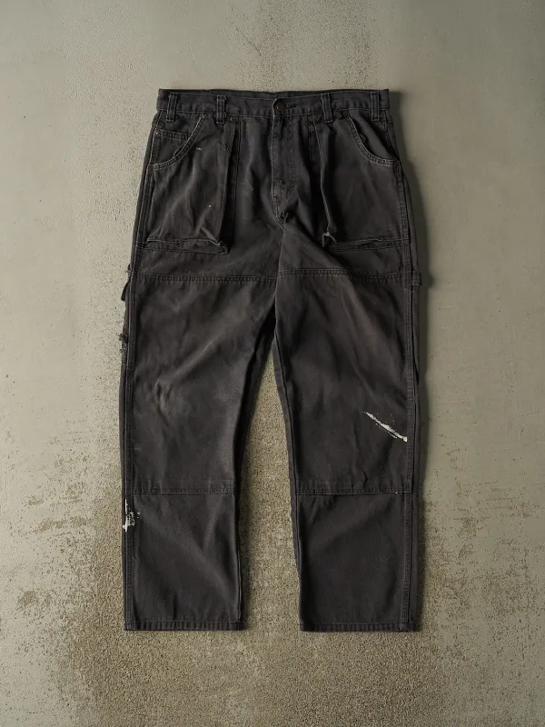 Vintage Y2K Faded Black Dickies Utility Work Pants (34x30.5) sold by Rebalance Vintage