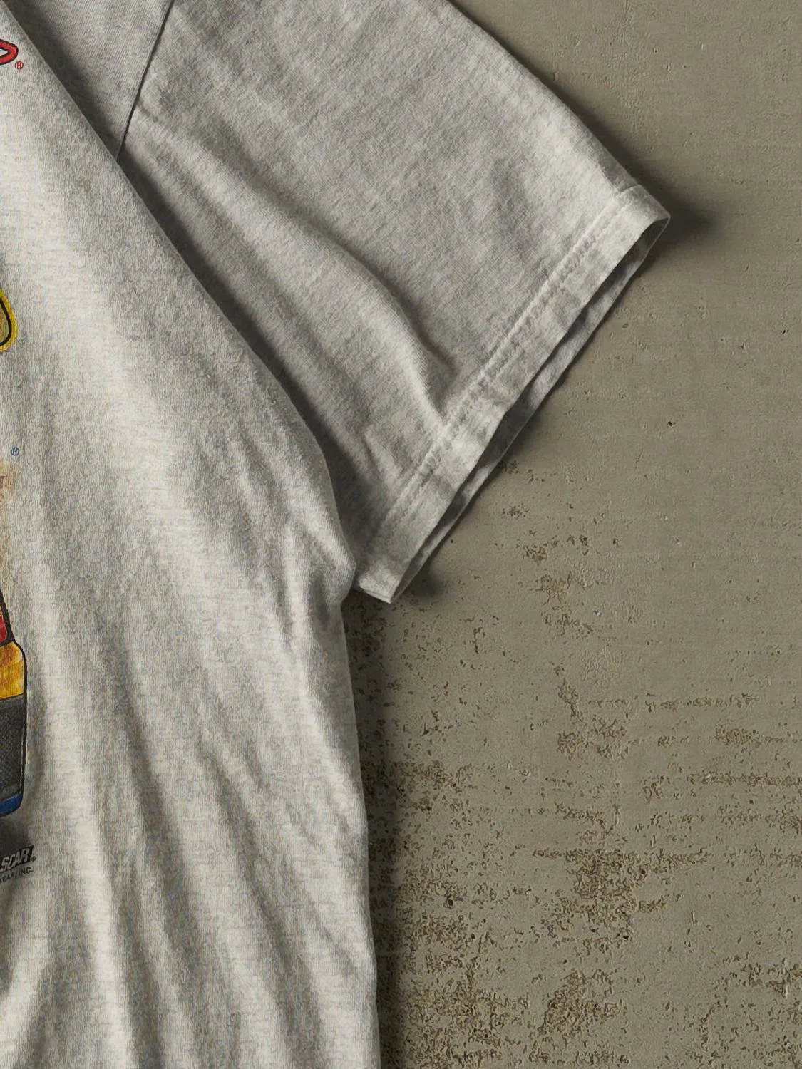 Vintage 90s Grey Dale Earnhardt Wrangler Nascar Racing Tee (XL) sold by Rebalance Vintage product image thumbnail 4