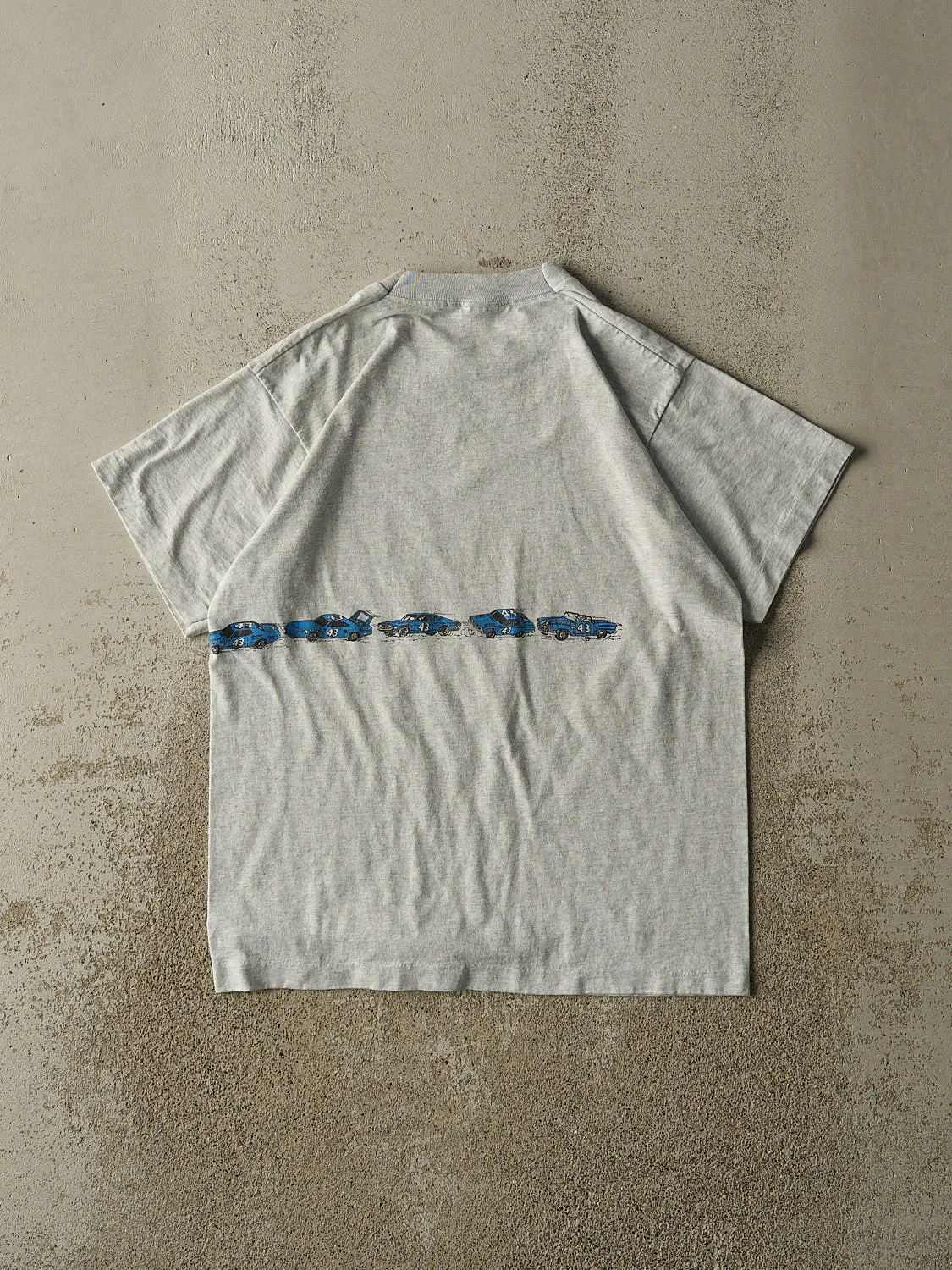 Vintage 90s Heather Grey Richard Petty Nascar Tee (M) sold by Rebalance Vintage product image thumbnail 2